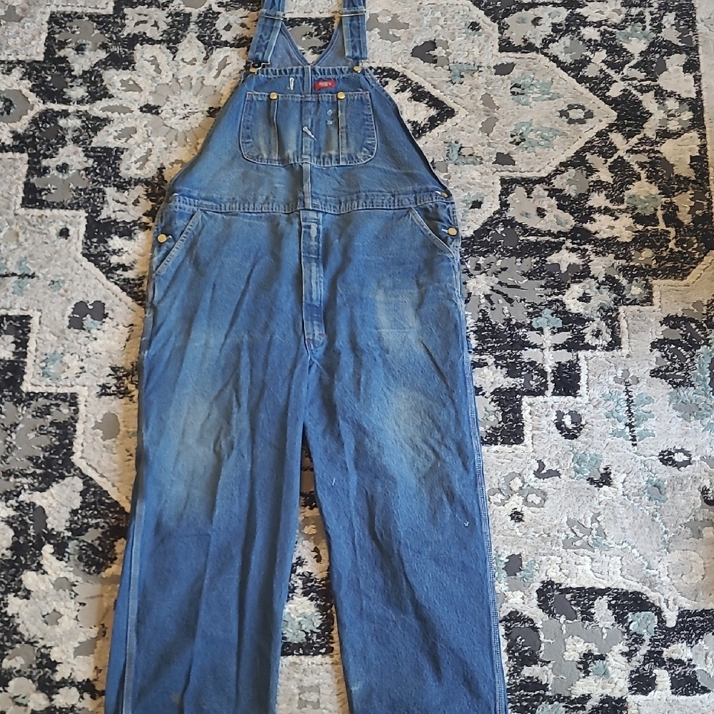 Dickies Blue Denim Overalls